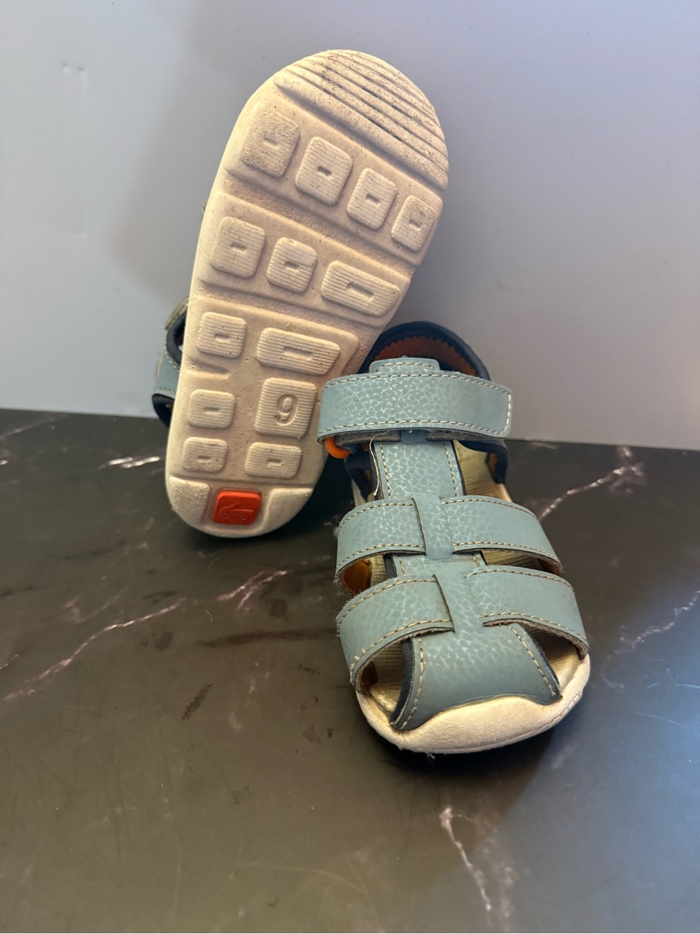 See Kai Run closed toe fisherman sandal